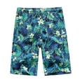 thumbnail image 5 of SSLR Mens Swim Shorts Board Shorts Swimwear Hawaiian Beach Shorts, 5 of 8