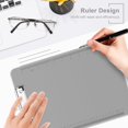 thumbnail image 5 of Plastic Clipboards, Translucent Ruler Clip Board with Low Profile, Office Supply, School Supplies, Letter Size 9 x 12.5 Inches, 5 of 7