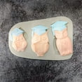 thumbnail image 1 of karymi Décoration de Gâteau Fondant au Chocolat Thème de Graduation jusqu'à 45 % de Réduction, 1 of 2