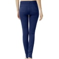 thumbnail image 3 of J. METHOD Women’s Skinny Pants Soft Everyday Solid Color Basic Slim Tight Fit Stretch Legging Jeggings Jeans NEWP77 Navy XL, 3 of 6