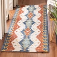 thumbnail image 2 of SAFAVIEH Aspen Pemala Abstract Runner Rug, Ivory/Blue, 2'3" x 5', 2 of 10