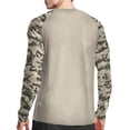 thumbnail image 2 of WELIGU Men's Swim UPF 50+ Sun Protection Shirt Long Sleeve SPF Fishing Outdoor UV Hiking Lightweight Shirts Green-micai-Long-XL, 2 of 6