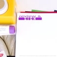 thumbnail image 2 of Large Self-Inking Review and Sign Stamp, Trodat Printy 4913, Press and Print Stamping, Impression Size 7/8" x 2-1/4", Up to 10,000 Impressions - Purple Ink, 2 of 10