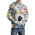 thumbnail image 6 of Adventure Time Unisex Adult Hoodie Casual Hooded Sweatshirt Pullover Novelty 3D Printed Sweater Jacket L, 6 of 8