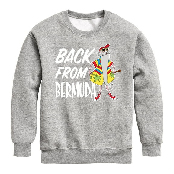 Disney - Straight Outta Bermuda - Youth Crewneck Fleece Sweatshirt