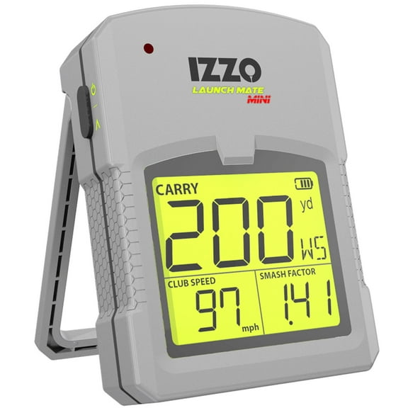 Izzo Golf Launch Mate Mini Launch Monitor Grey Swing Trainers Analyzers