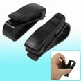 thumbnail image 3 of 2 Pcs Black Plastic Sunglasses Eyeglasses Clip Rack Holder, 3 of 3