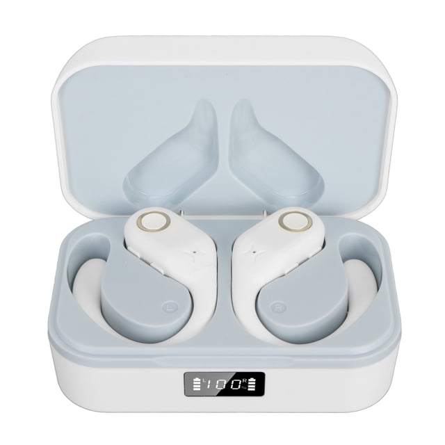 Auriculares Traductores de Idiomas, Comercio de Dispositivos de Idiomas Compatibles Con Traducción de 144 Idiomas, Auriculares Inalámbricos de Traducción Conestuche de Carga