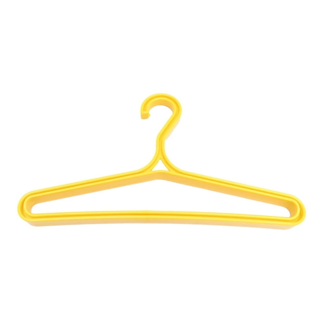 Percha para traje de buceo, antideslizante, resistente, 42 x 22 cm, ligera, para ropa seca Amarillo