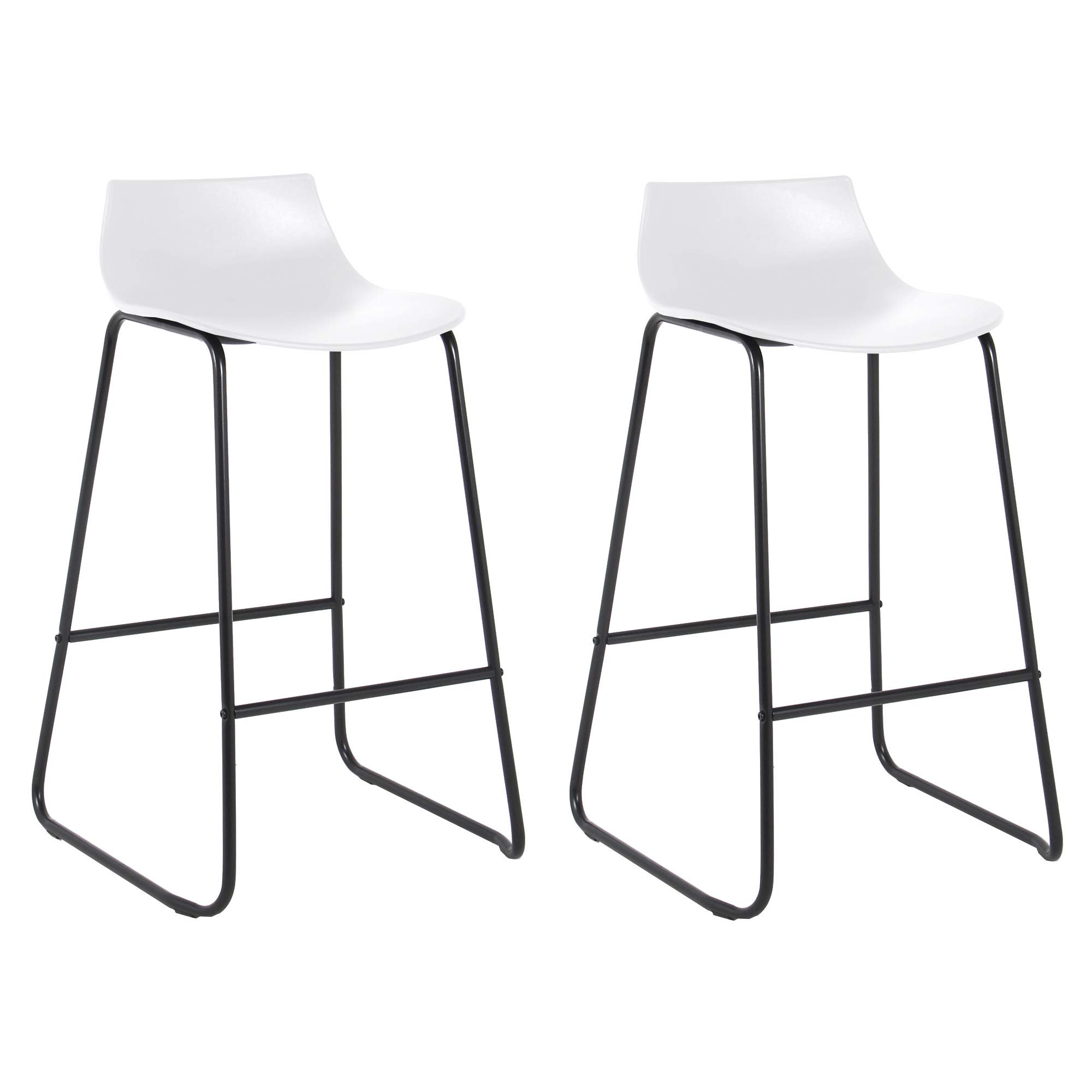 Bronte Living 28 Inch Modern Pp Bar Stool With Rubber Protectors