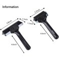 thumbnail image 3 of 2pcs Roller For Ink Paint Rollers Brayer Hard Rubber Ink Rollers Presser Craft Art Printing Ink The Anti-Slip Board Tool (3.8 & 2.2 Inches), 3 of 5