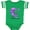 Football Green and White, variant on Inktastic Care, Support, Cure- Alzheimers Awareness Boys or Girls Baby Bodysuit