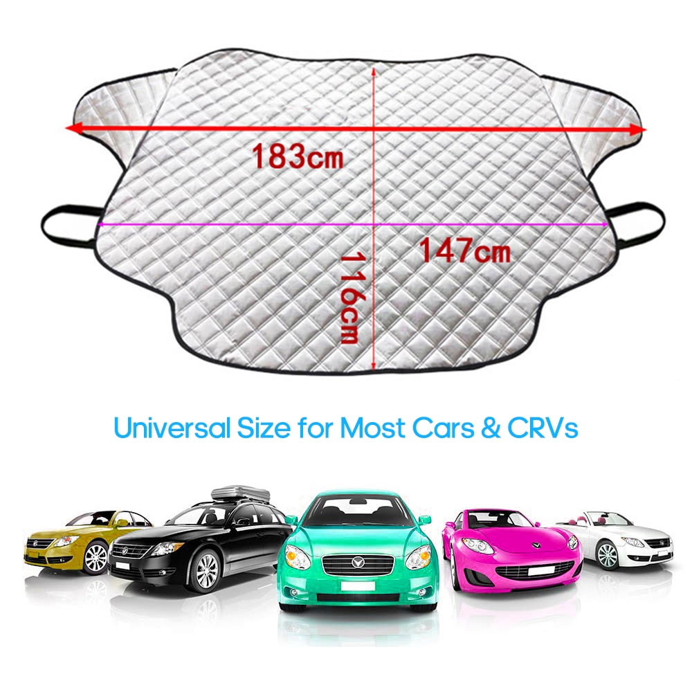 car windshield size