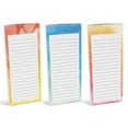 thumbnail image 2 of Inkdotpot Pack of 3 Magnetic Fridge To-Do List Notepads- Magnetic Memo Pads For Refrigerator-(50 Sheets Each)-N0, 2 of 7