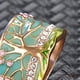 thumbnail image 3 of Anillo de joyería vintage para mujer con patrón del árbol de la vida y diamantes de imitación. 7, 3 of 9
