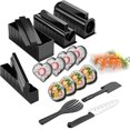 thumbnail image 1 of Homemade Sushi Making Kit, 11Pcs DIY Kitchen Sushi Molds Sushi Tool Set with 8 Molds, Rice, 1 of 4