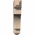 thumbnail image 2 of Ekena Millwork 5 1/2"W x 28"D x 28"H Westlake Craftsman Smooth Bracket, Douglas Fir, 2 of 13