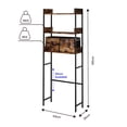 thumbnail image 4 of Organizador para Baño sobre Inodoro con Repisas y Cajas Organizadoras de Altura Ajustable , Estante Ahorrador de Espacio, 4 of 8