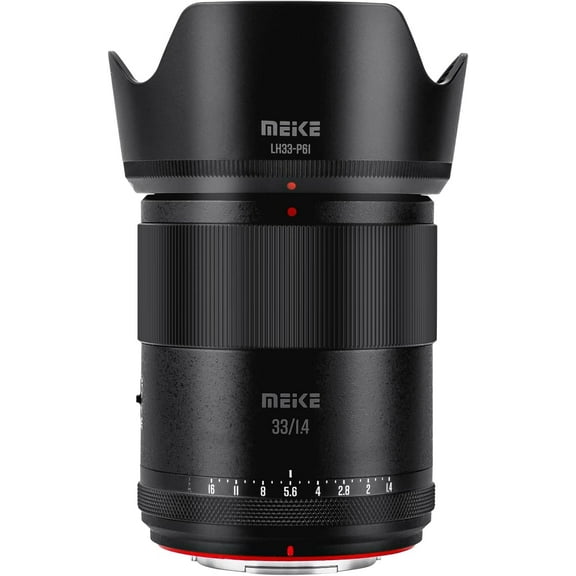 Meike 33mm F1.4 Wide Angle APS-C AF STM Lens Auto Focus Fixed Prime Lenses Compatible with Sony E Mount Mirrorless Cameras FX30 A6400