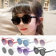 thumbnail image 2 of Childrens Sunglasses, Cute Cat Glasses Frame, Trendy Wear Sunshade Sunglass, 2 of 8