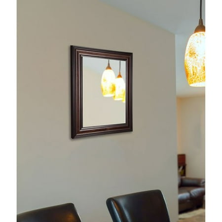 Rayne Mirrors Missouri Walnut Wall Mirror