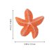 thumbnail image 2 of Sea Stars Resin Ornaments Tabletop Adornment Orange Micro Landscape Decor 10Pcs, 2 of 4