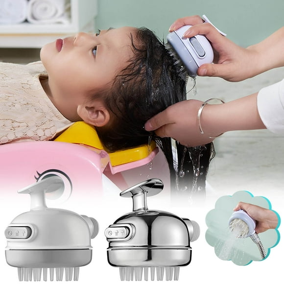 RXIRUCGD Hair Scalp Massager Shampoo Brush Silicone Head Washer Brush Handheld Shower Scalp Scrubber Cleansing Brush for Removing Dandruff