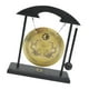 thumbnail image 2 of Adorno de gong de latón Fengshui para escritorio, carillón de viento, campana de gong china con soporte Estilo B, 2 of 9