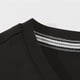 thumbnail image 4 of Playeras Elvqul Hombre Stretch Gym Manga Corta Casual de Color Sólido Negro Cuello Redondo, 4 of 5
