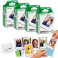 thumbnail image 1 of Film + Colored Magnet Photo Frames + Microfiber Cloth Fujifilm Mini Instax (80 Prints), 1 of 6