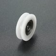 thumbnail image 3 of 6Pcs 5x24x7mm u notch nylon round pulley wheel roller for 3.8mm rope ball bearing, 3 of 4