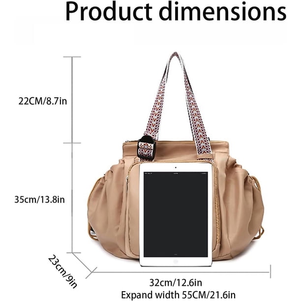 4-Way Convertible Backpack, Water Resistant Lightweight Tote, Multi Pocket Women 4-Way Convertible Backpack, Water Resistant  main image 3