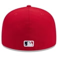 thumbnail image 4 of Men's New Era Red St. Louis Cardinals 2024 City Connect 59FIFTY Fitted Hat, 4 of 6