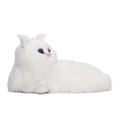 thumbnail image 3 of Simulation Chat Peluche, Réaliste Blanc Doux Yeux Noirs Simulation Chat Peluche Modèle Rose Nez pour les Personnes Âgées pour la Maison, 3 of 8