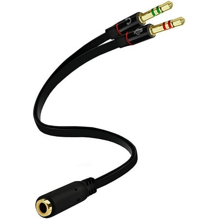 CuAdapter Splitter Headphones  Beat Headphone Cable  Headset Microphone Adapter  Earphone Splitter Adapter  Revolver Parts  Black price history on PriceWatchPro