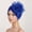 Blue, variant on HuangHuanChen Women's Chemo Hat Cancer Cap Turban Beanie Women Turban Head Wraps African Solid Color Headwrap with Mesh Flower Cancer Hair Loss Chemo Cap Hat Pink One Size