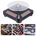 thumbnail image 4 of EeaseMX Expositor de relojes solares con plato giratorio de 360° y soporte para joyas, 4 of 7