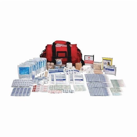 First Aid Kit and Housing, Fabric 390 Components, 50 People Served