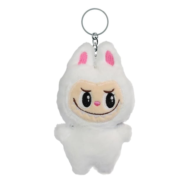 Pop Labubu Mart Plush Hanging Card, Toys for Modern Home Decor, Plush Doll, Toy SetPulish Keychain for Exchange Gifts Party Favors Bag Fillers