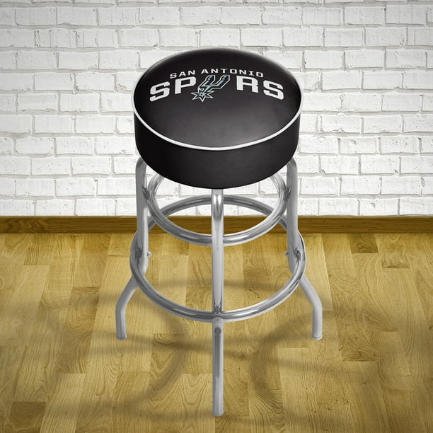 Trademark Global NBA San Antonio Spurs 31" Padded Swivel Bar Stool