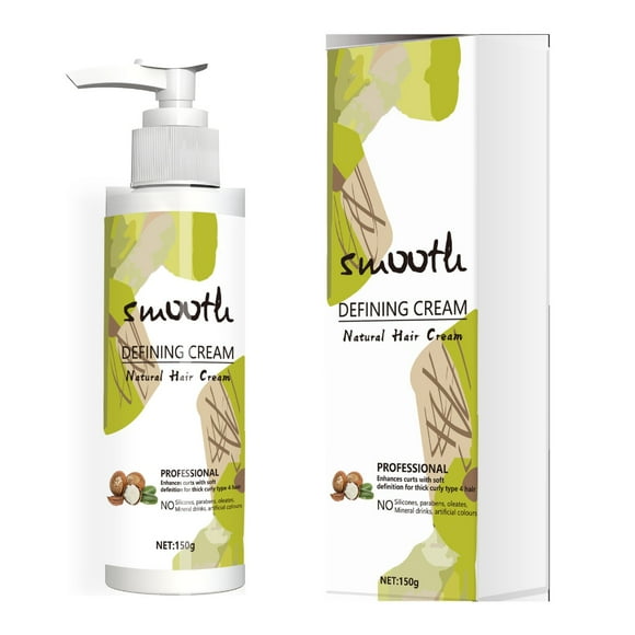 Curl Cream for Curly Hair Curling Cream Perfection Wavy Hair Products Curl Cream for Long Hair, Moisturize Curl Defining Cream Anti-Frizz Cream Curly Brush Curl Defining Brush for All Hair Types