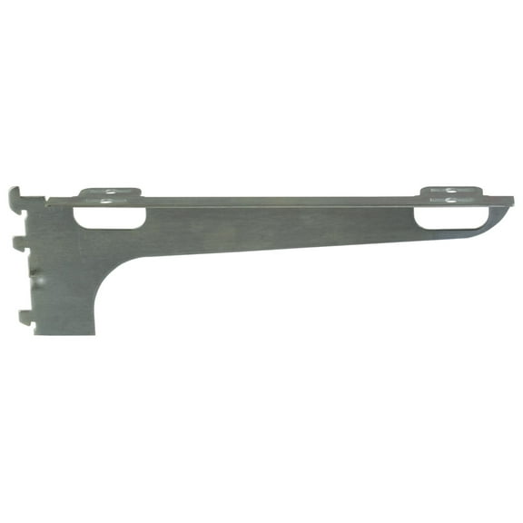 Econoco - WBC12 - 12" Satin Zinc President Line Center Wood Shelf Bracket - Sold in Pack of 25