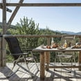 thumbnail image 6 of Lafuma Alu Cham Padded Foldable Camping Mesh Reclining Armchair, Taupe, 6 of 6