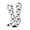 1 Black, variant on Women Crew Soft Moisture-wicking Socks Retro Rooster Pattern Design Cotton Socks, One Size fit All