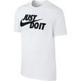 thumbnail image 5 of Nike Men's T-Shirt Sportswear "Just Do It" Short Sleeve Crew Neck Athletic Shirt, Red / Black, L, 5 of 5