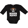 thumbnail image 3 of Inktastic Dog Boxer Squad Boys or Girls Long Sleeve Baby Bodysuit, 3 of 5