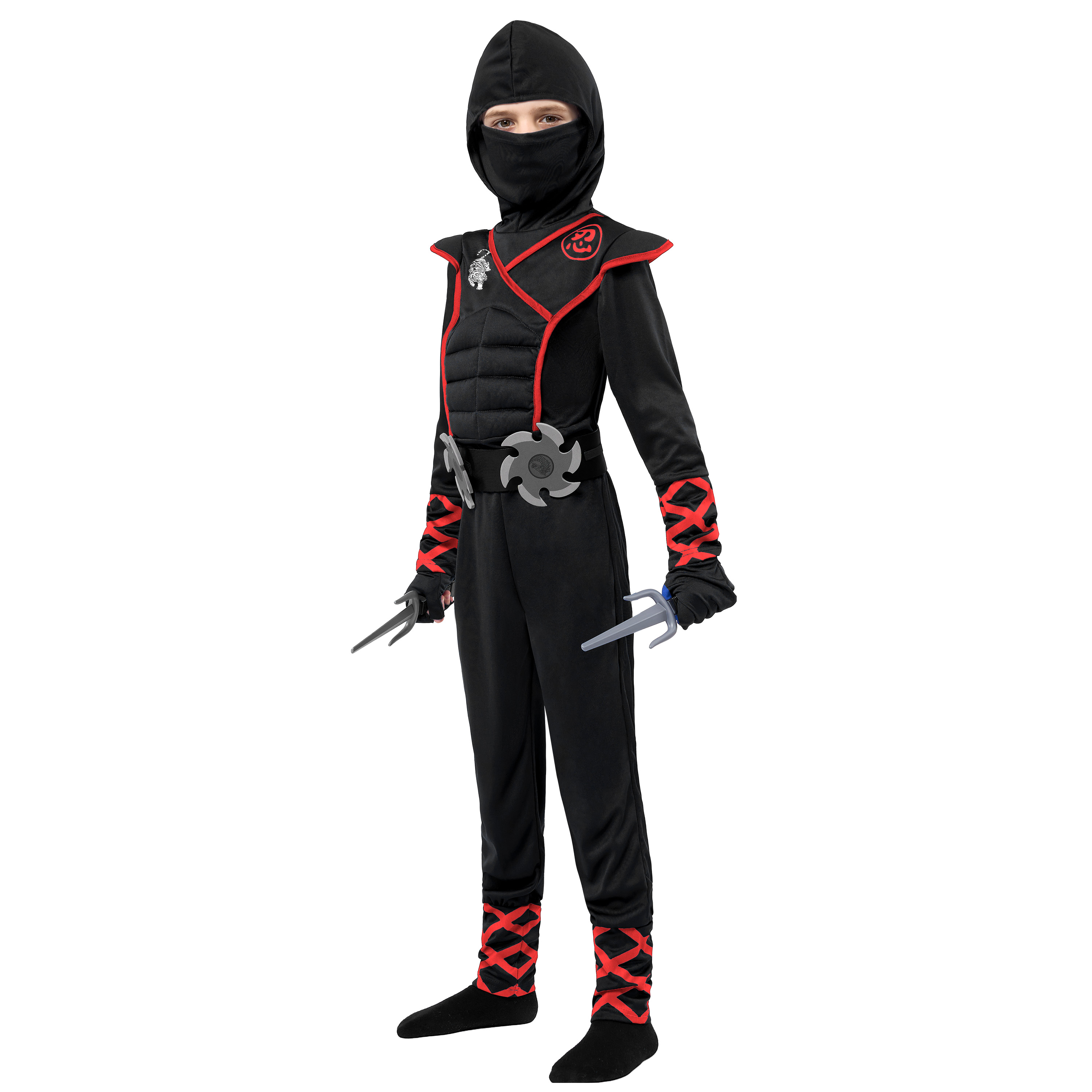 Joyfy Deluxe Ninja Costume for Kids Ages 3 and Up photo 7