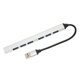 thumbnail image 4 of Splitter USB 3.0, USB 3.0 Hub Alta Velocidad Multi Function 7 Puertos 5 Gbps para escritorio, 4 of 7