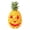 1# Red, variant on Resin Pineapple Jack-O'-Lantern Light, Yellow Battery Powered Halloween Holiday Decoration for Kitchen, Tabletop, Garden and Party Display