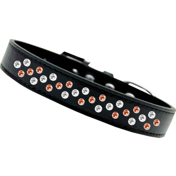 Halloween Dog, Puppy  Pet Fashion Collar, "Halloween Crystal Rimsets Sprinkles"